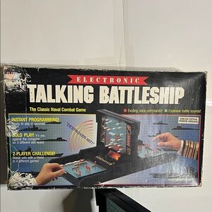 😄Electronic Battleship 1989 you sank my battleship game